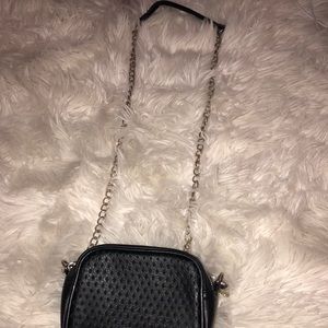Black Chain Purse
